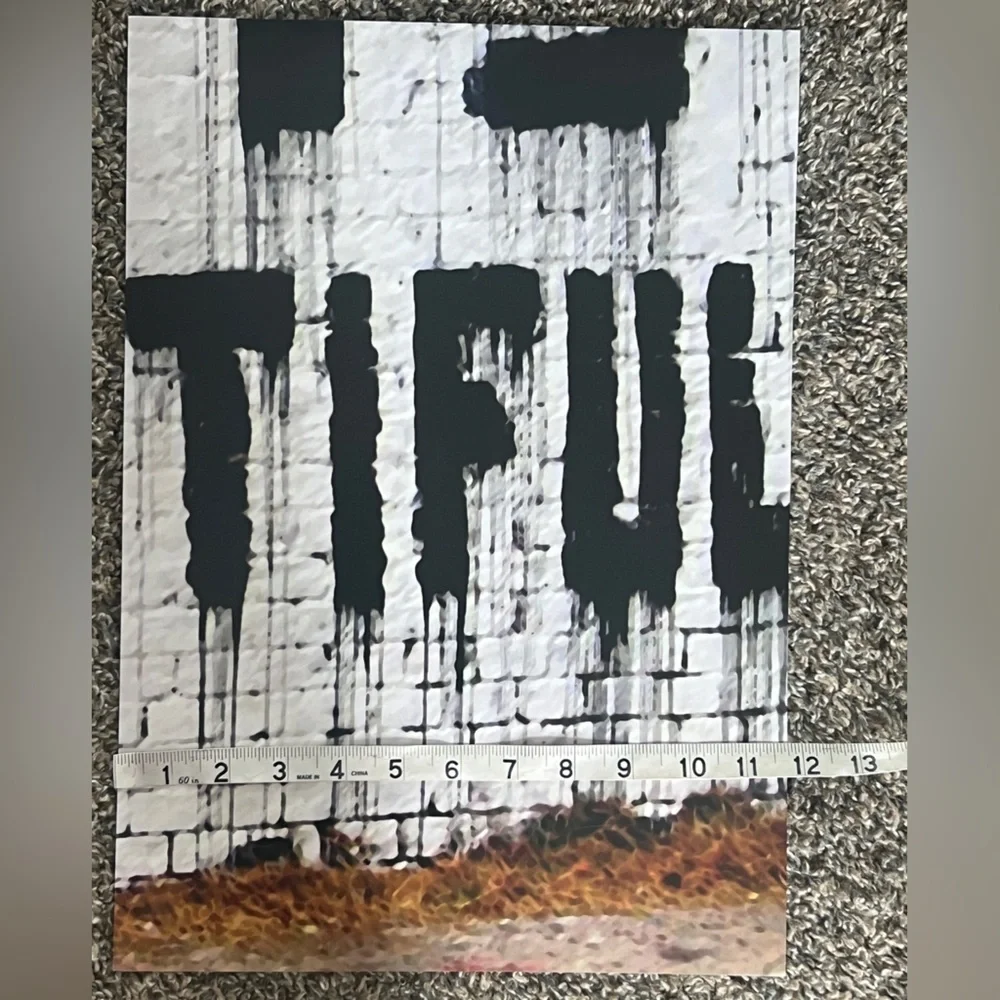 Life is Beautiful Wall‎ Art  with Pink Accent Glossy  Separates White Black Pink